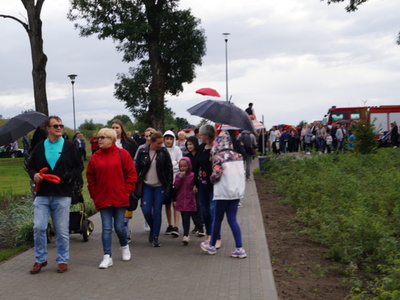 Na zdjęciu mieszkańcy Tychowa oraz okolic.