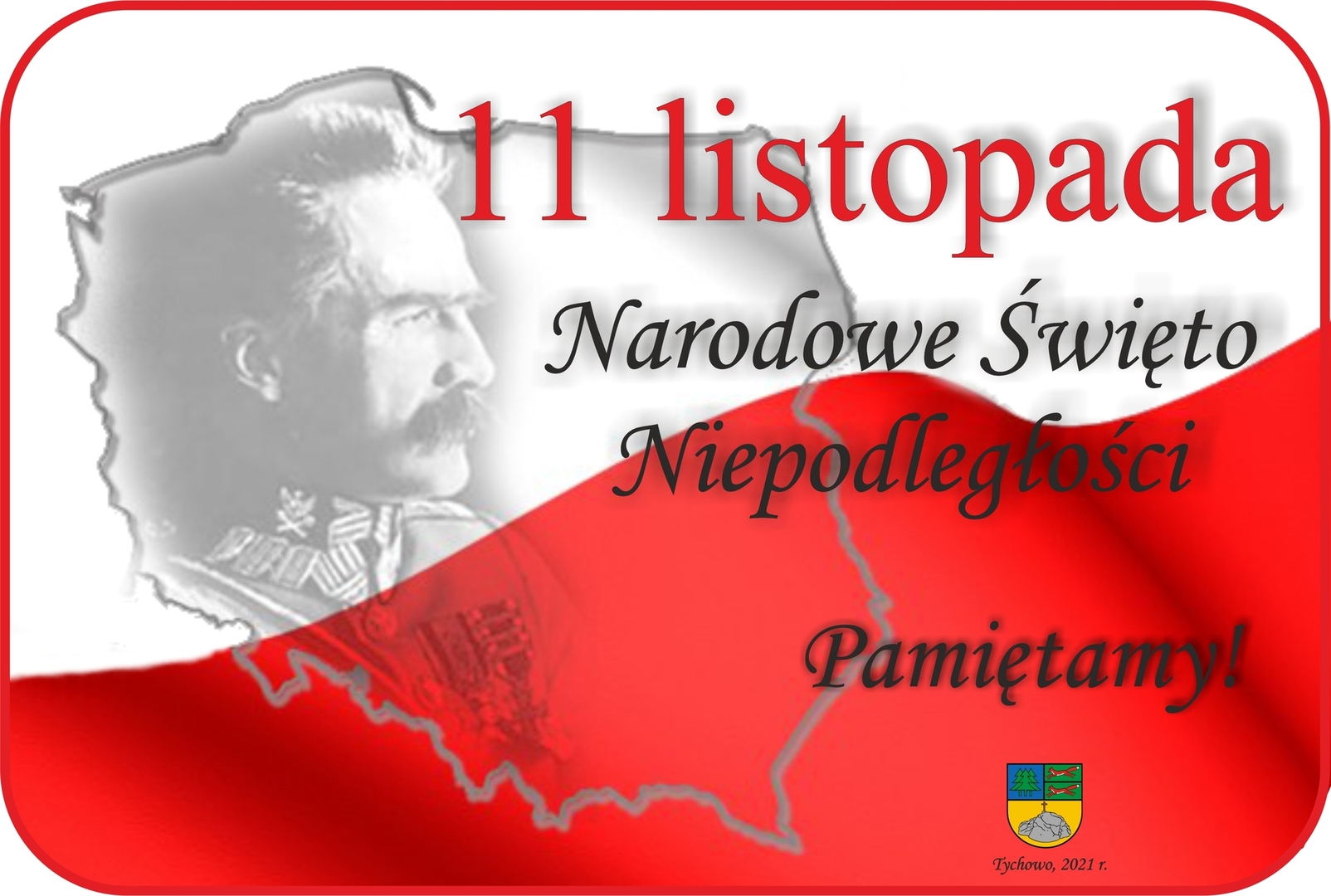 obraz promujący Święto Odzyskania przez Polskę Niepodległości.