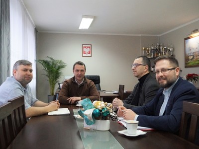 Na zdjęciu od lewej: Paweł Urbaniak, Robert Falana, Daniel Wach, Robert Łysiak