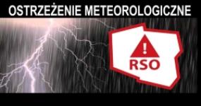 Ostrzeżenie meteorologiczne. 