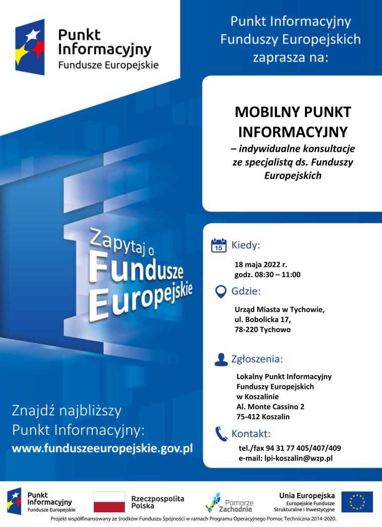 Mobilny Punkt Informacyjny w Urzędzie Miasta  w Tychowie