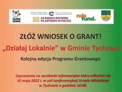 Działaj lokalnie w Gminie Tychowo - informacja