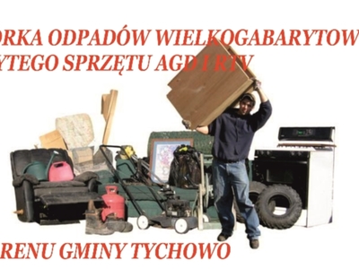 Zbiórka odpadów wielkogabarytowych - zdjęcie odpadów wielkogabarytowych