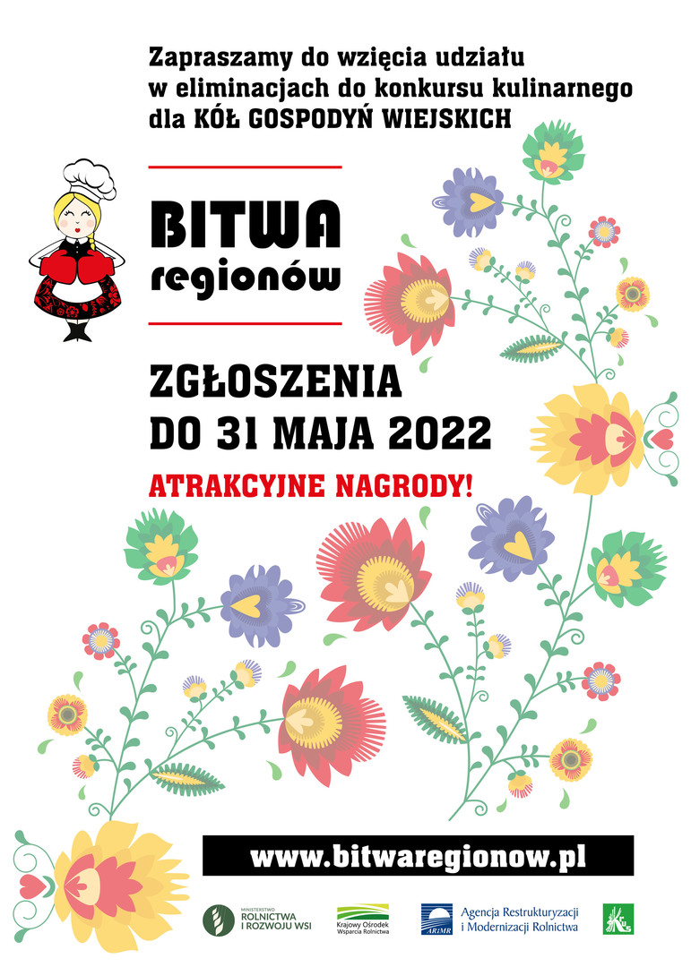 Plakat VII edycja ogólnopolskiego konkursu kulinarnego