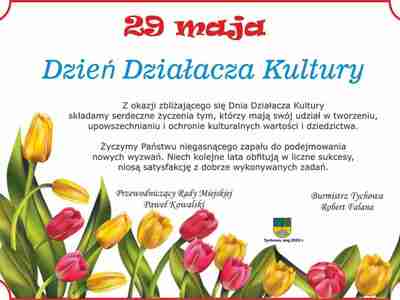 Dzień Działacza kultury życzenia,.