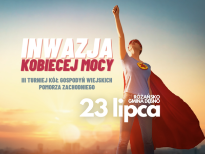 Plakat III Turniej Kół Gospodyń Wiejskich Pomorza Zachodniego.