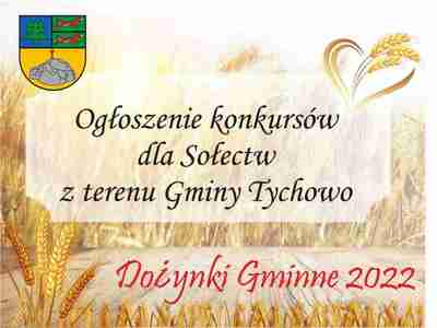 Ogłoszenie konkursów dla sołectw.