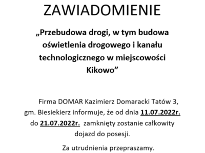 Zawiadominie