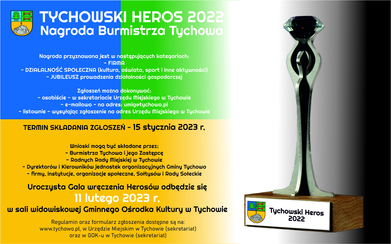 Plakat informacyjny