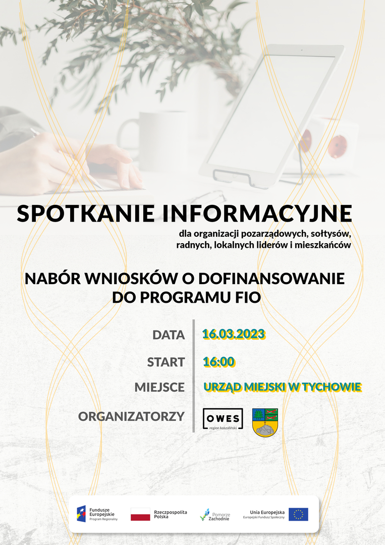Plakat - zaproszenie na szkolenie