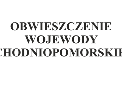 Obwieszczenie