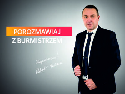 Na zdjęciu Robert Falana, Burmistrz Tychowa