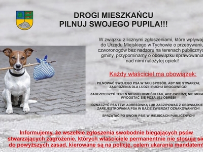 DROGI MIESZKAŃCU, PILNUJ SWOJEGO PUPILA!!!