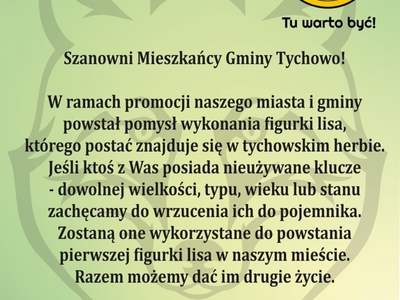 Zbiórka kluczy - plakat