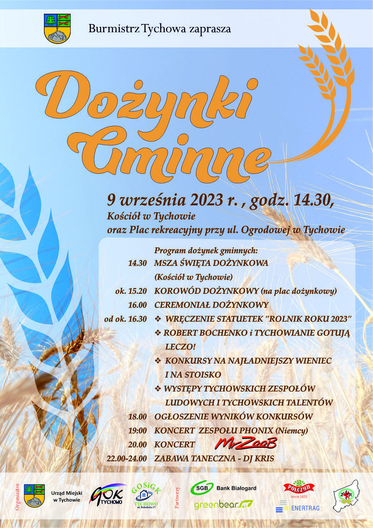 Dożynki plakat