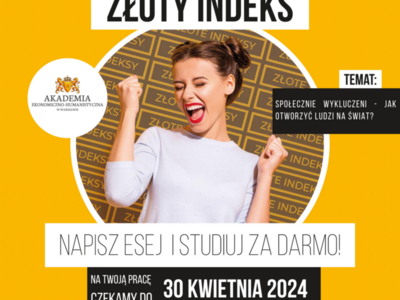 Konkurs o Złoty Indeks AEH