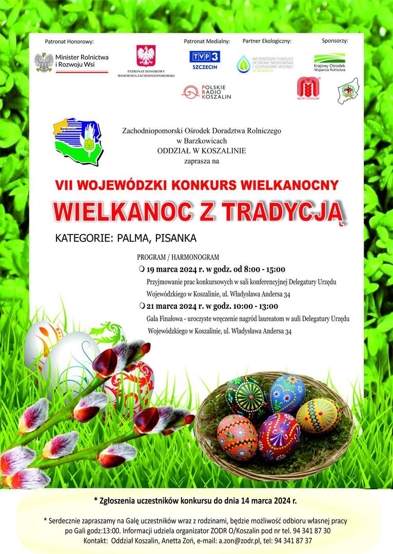 VII Wojewódzki Konkurs Wielkanocny Wielkanoc z tradycją