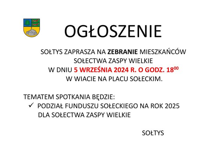 Ogłoszenie