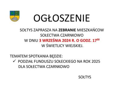 Ogłoszenie
