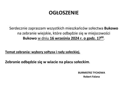 Ogłoszenie