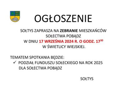 Ogłoszenie