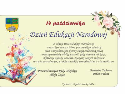 Życzenie z okazji Dnia Edukacji Narodowej dla nauczycieli i pracowników oświaty.