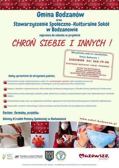  Zaproszenie do udziału w projekcie " CHROŃ SIEBIE I INNYCH " 
