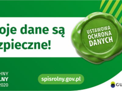 Powszechny Spis Rolny 2020 - bezpieczeństwo danych