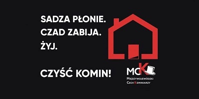 Komunikat sadza płonie, czas zabija, żyj.