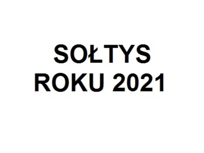 Sołtys roku 2021