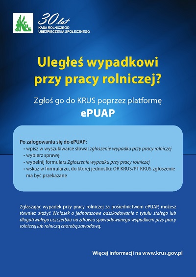 zgloszenie wypadku przy pracy