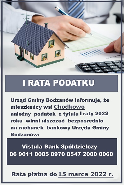 I rata podatku za 2022 r.