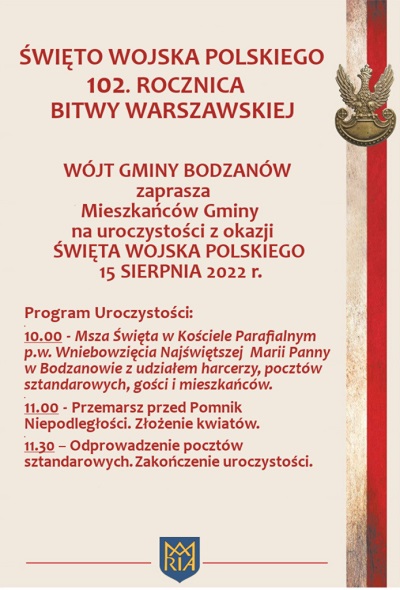 Plakat 15 sierpnia