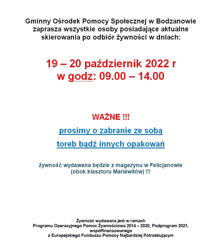 ogłoszenie