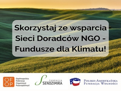 Sieć Doradców NGO - Fundusze dla Klimatu 400