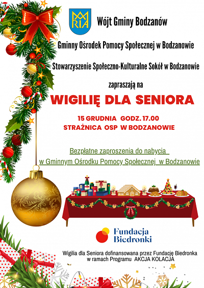 wigilia dla seniora