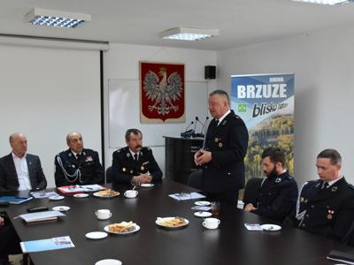 Doroczne zebranie strażaków