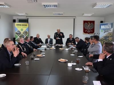 Doroczne zebranie strażaków