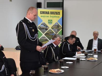 Doroczne zebranie strażaków