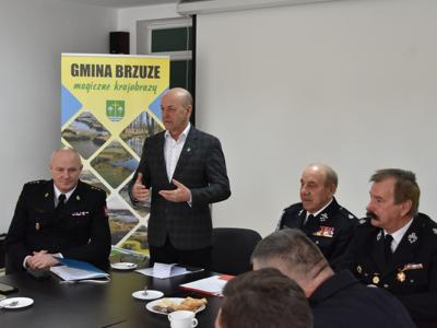 Doroczne zebranie strażaków