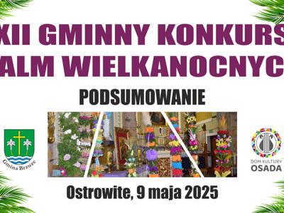 Wyjątkowe palmy z gminy Brzuze