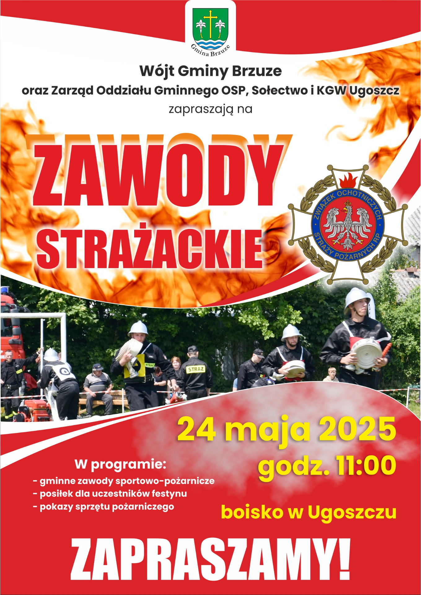 Gminne zawody sportowo-pożarnicze