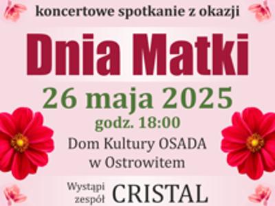 Koncertowe spotkanie z okazji Dnia Matki