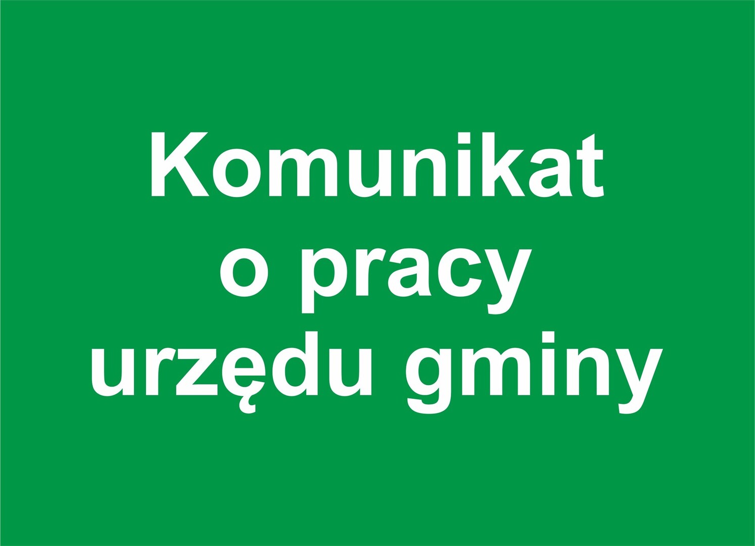 Komunikat