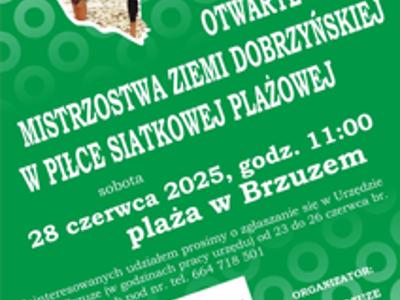 Serdecznie zapraszamy na turniej siatkówki plażowej