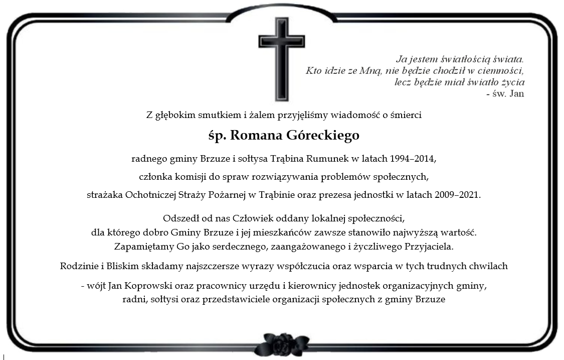 kondolencje