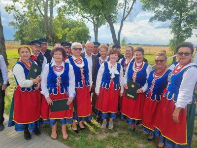 przegląd zespołów ludowych w Ugoszczu