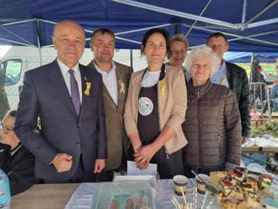 Dożynki Gminne w Trąbinie gmina Brzuze