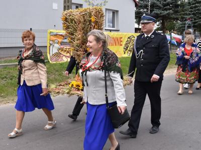 Dożynki Gminne w Trąbinie gmina Brzuze