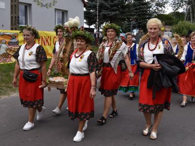 Dożynki Gminne w Trąbinie gmina Brzuze